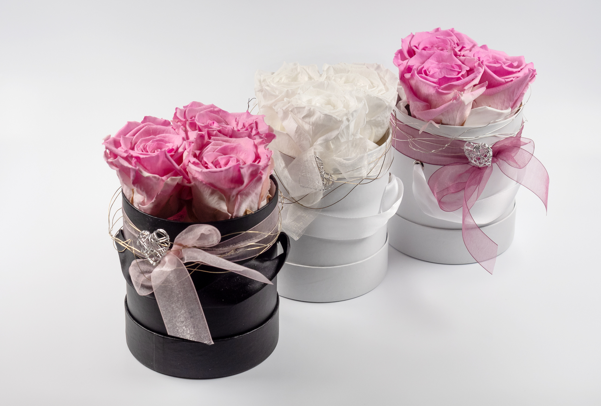 InfinityRosenbox (3 Rosen) › Blumen und Pflanzen Floriade Floristik